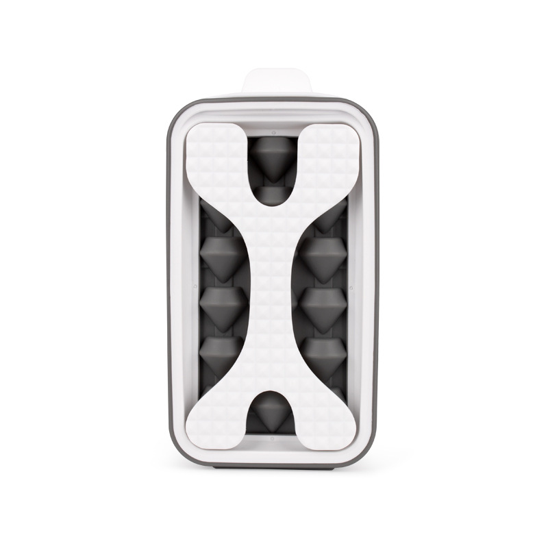 2 In 1 Portable Ice Ball Maker Kettle w/ Lid Makes 18 Ice Cubes 7