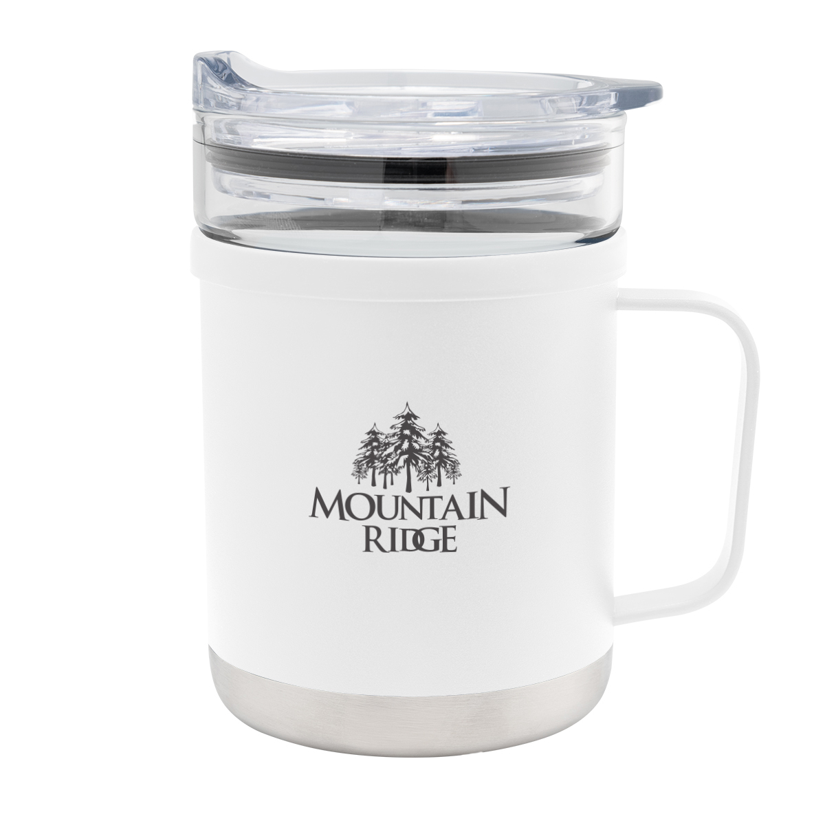 15 Oz. Glass & Stainless Steel Mug