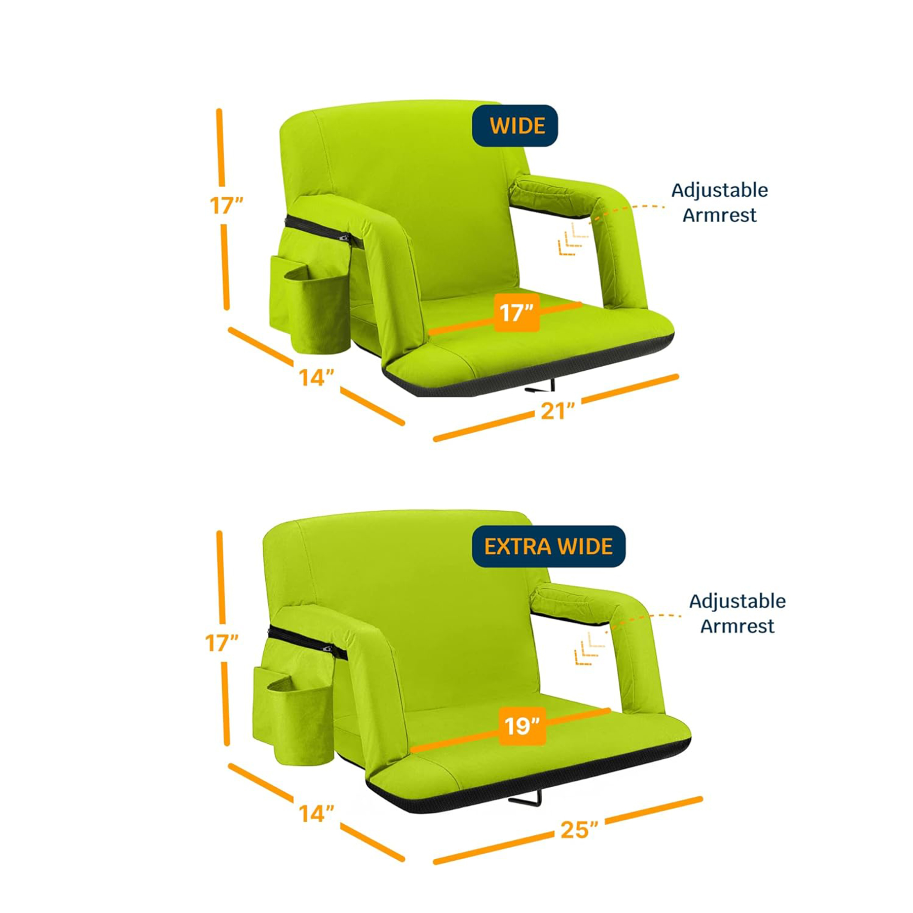 Reclining Stadium Seat 4