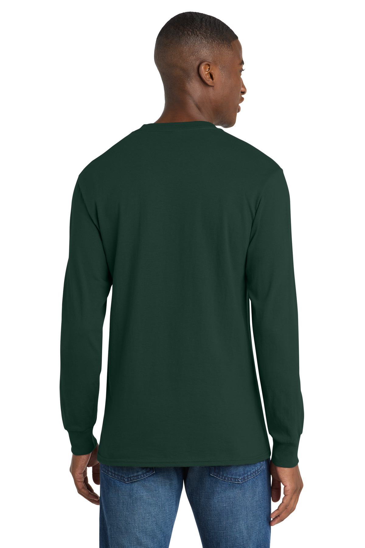 Port & Co Long Sleeve Core Cotton Tee. PC54LS 151
