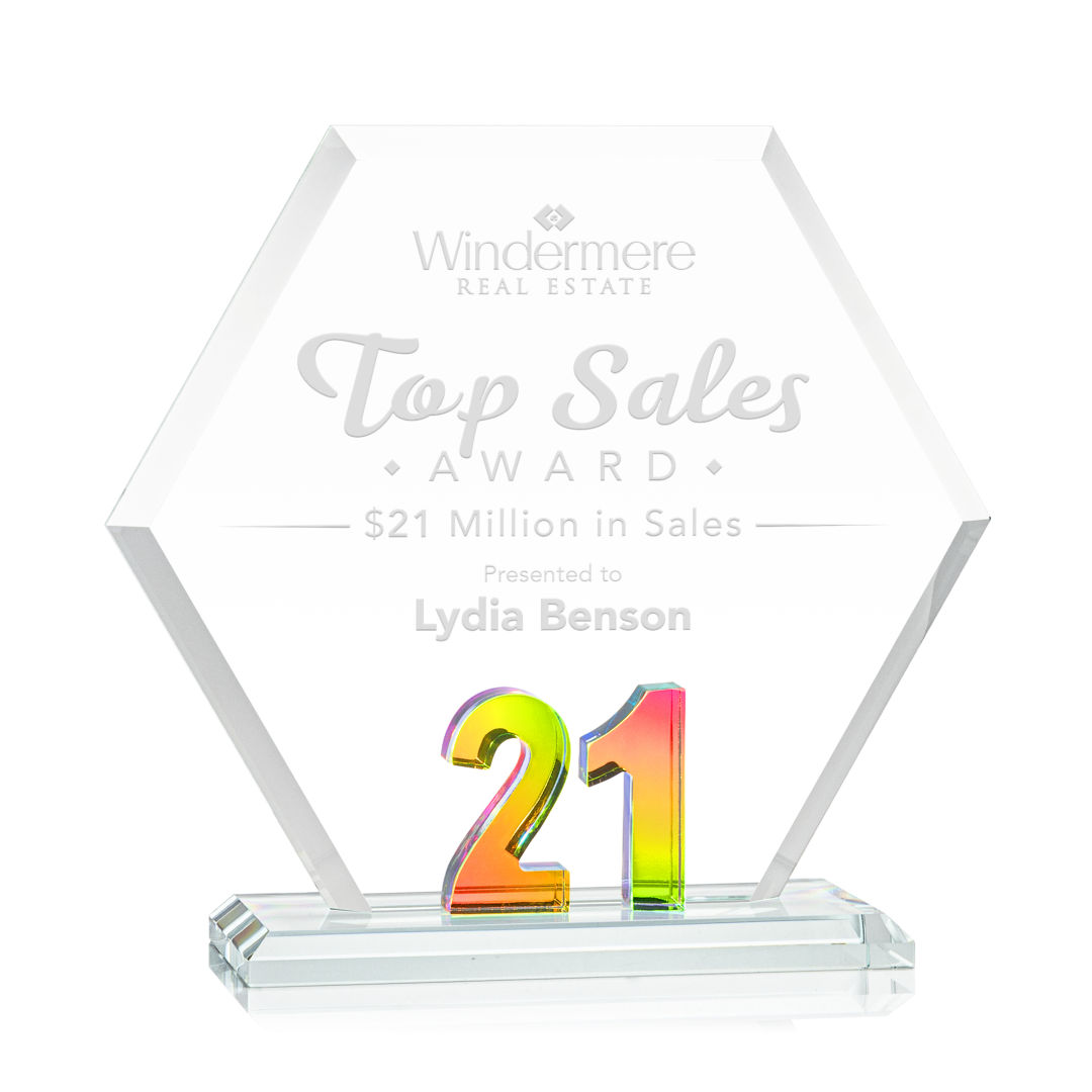 Riviera Milestone Award - Prismatic 2