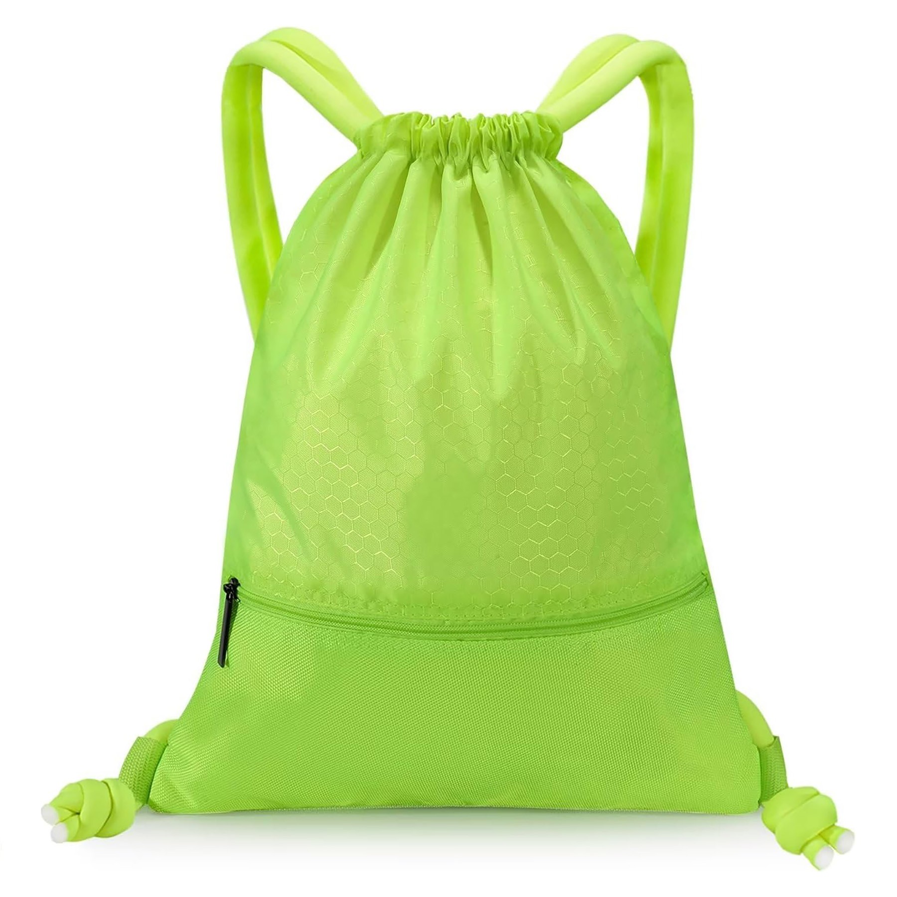 Sports Drawstring Zipper Backpack 2