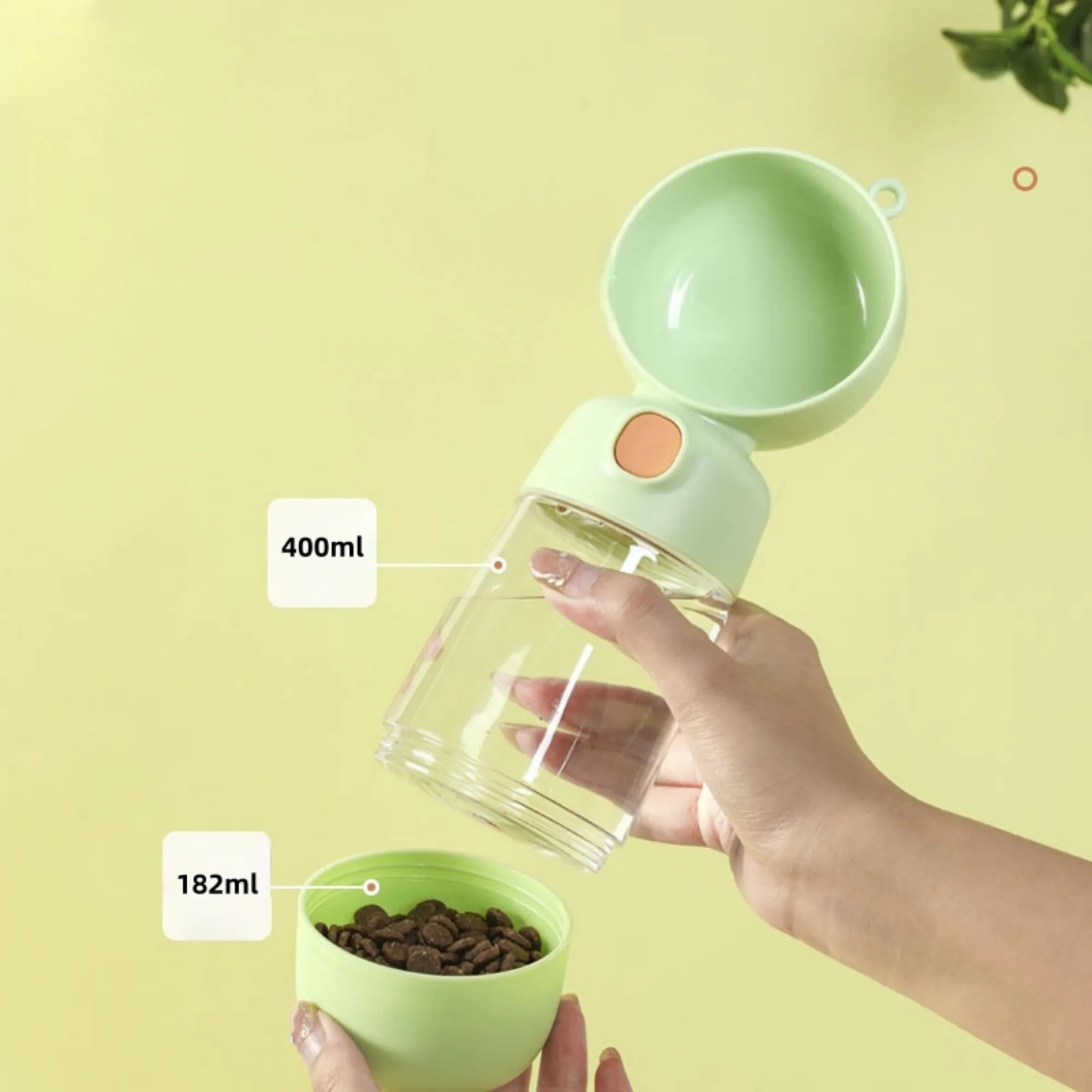 Pet outing water cup multi-functional water feeder 5