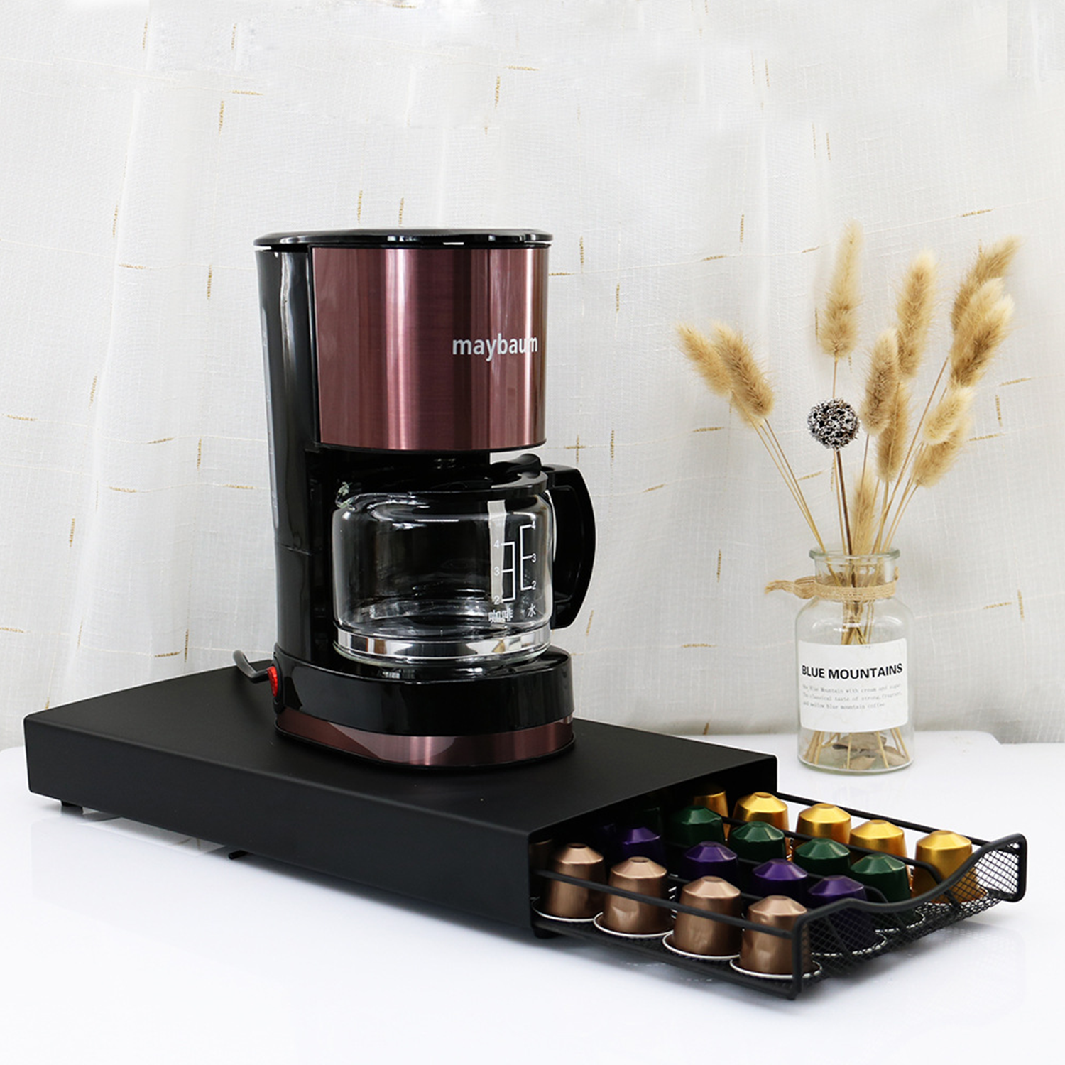 40 Pods Metal Coffee Capsule Drawer 8