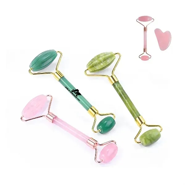 Jade Roller and Gua Sha Facial Tool Set