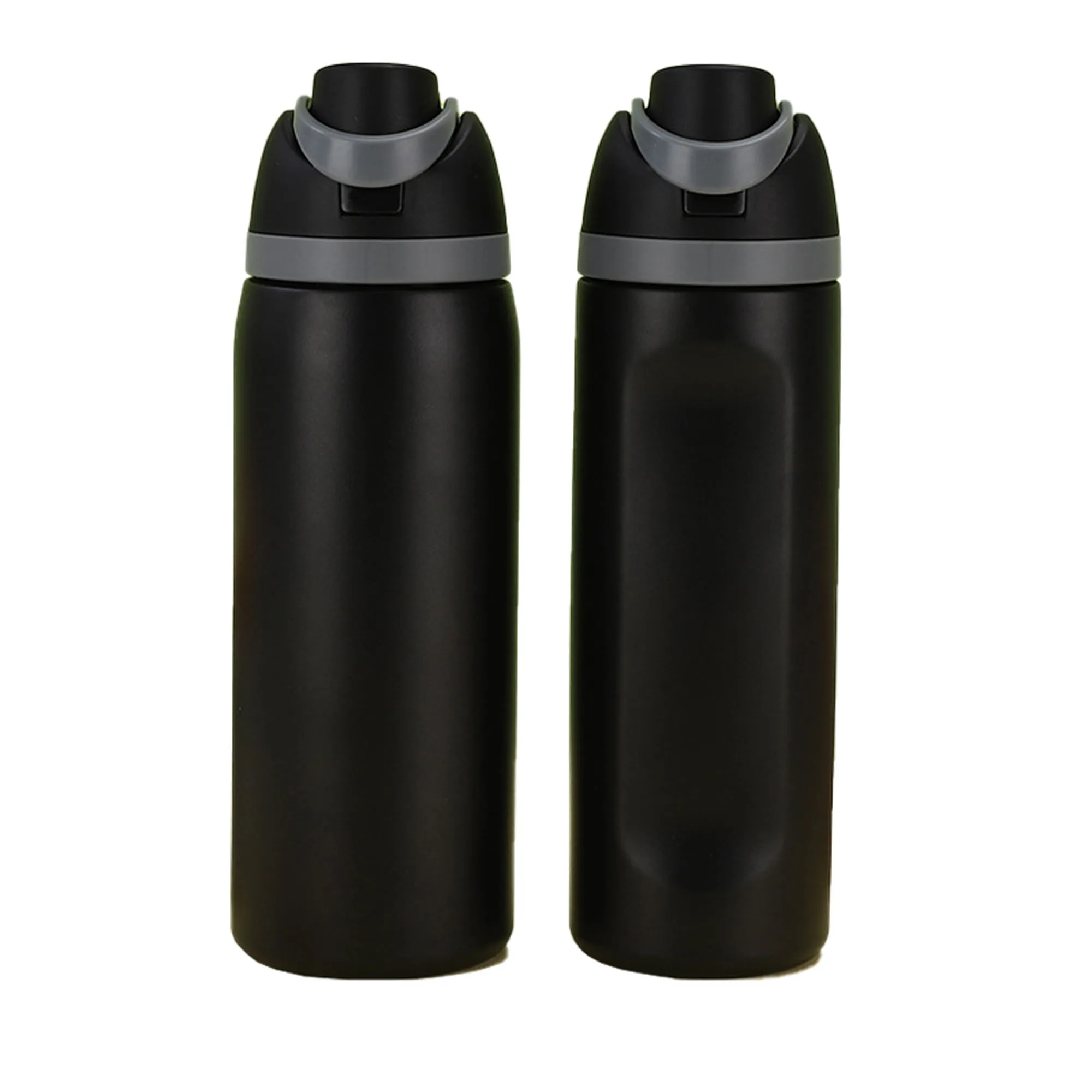 24 Oz Double Layer Insulated Water Bottle With Straw, custom water bottle with logo imprint 4