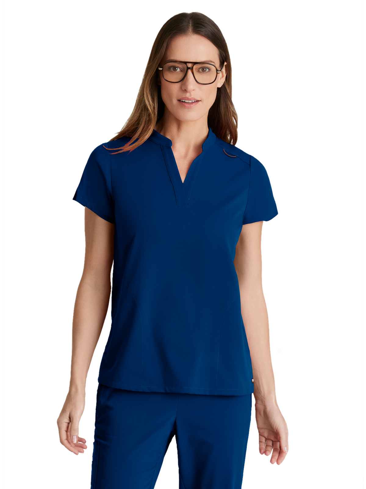 Grey's Anatomy Spandex Stretch - Women's Two-Pocket Avery Scrub Top 46