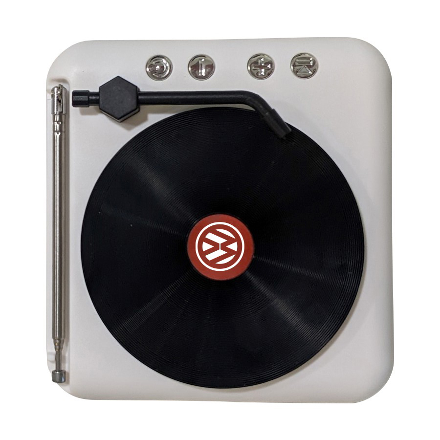SonicWave Retro Record Player Shaped Bluetooth Speaker 7
