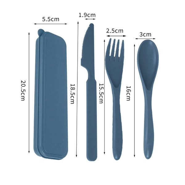 3-in-1 wheatstraw tableware set 3