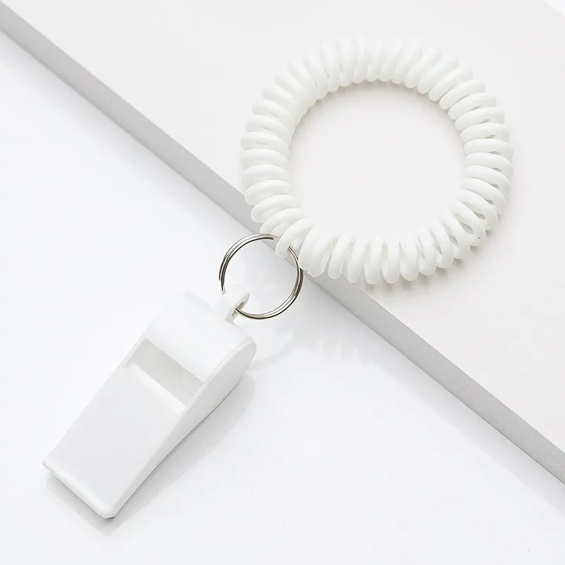 Promotional Whistle Coil Key Chain 5