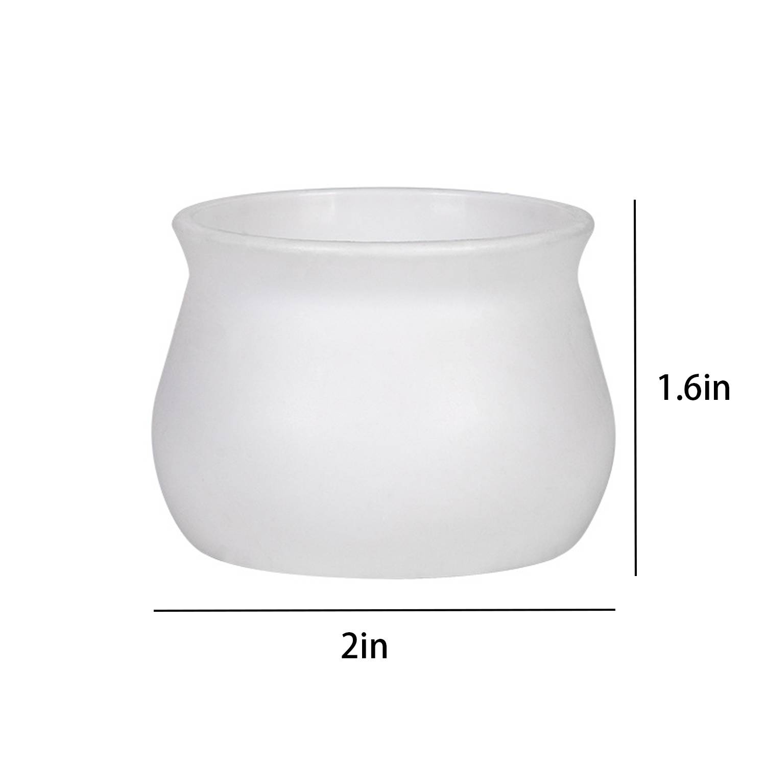 Plastic Planter flowerpot Mini Solid Color Simple 3