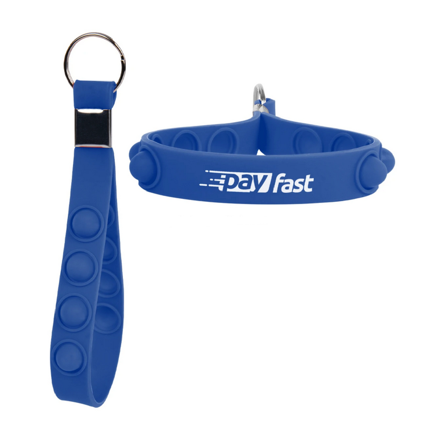 Push Pop Fidget Keychain with Ring 3