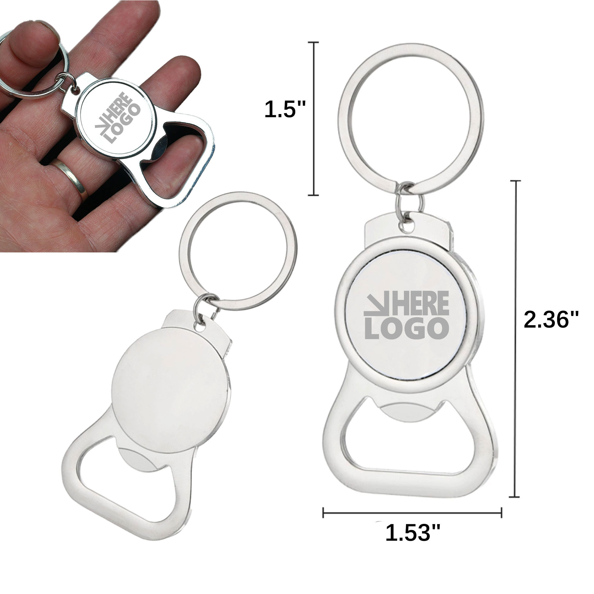 MOQ 50 Bottle Opener Keychain Event Gift Pride Party 2