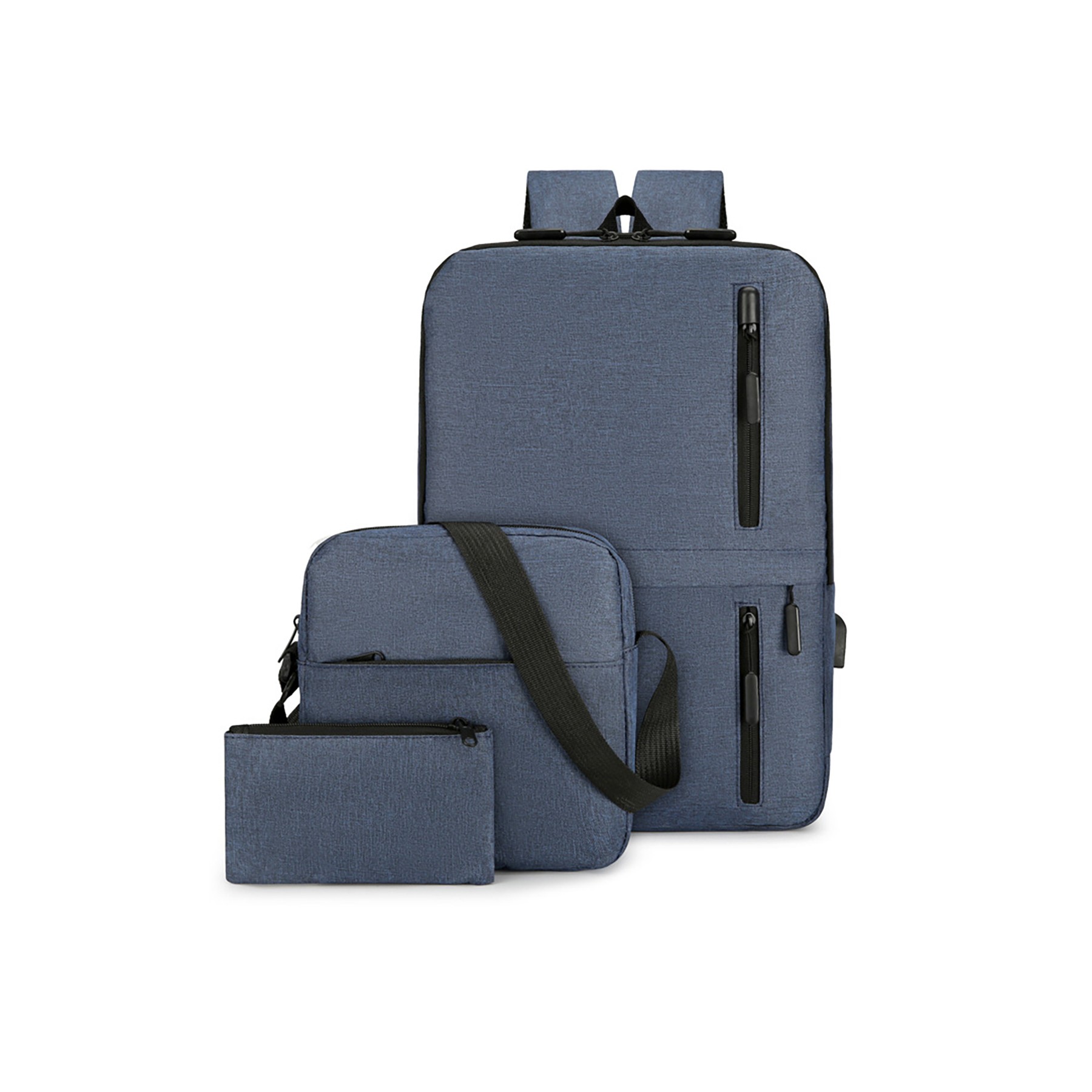 Backpack Crossbody Makeup Bag Set 4