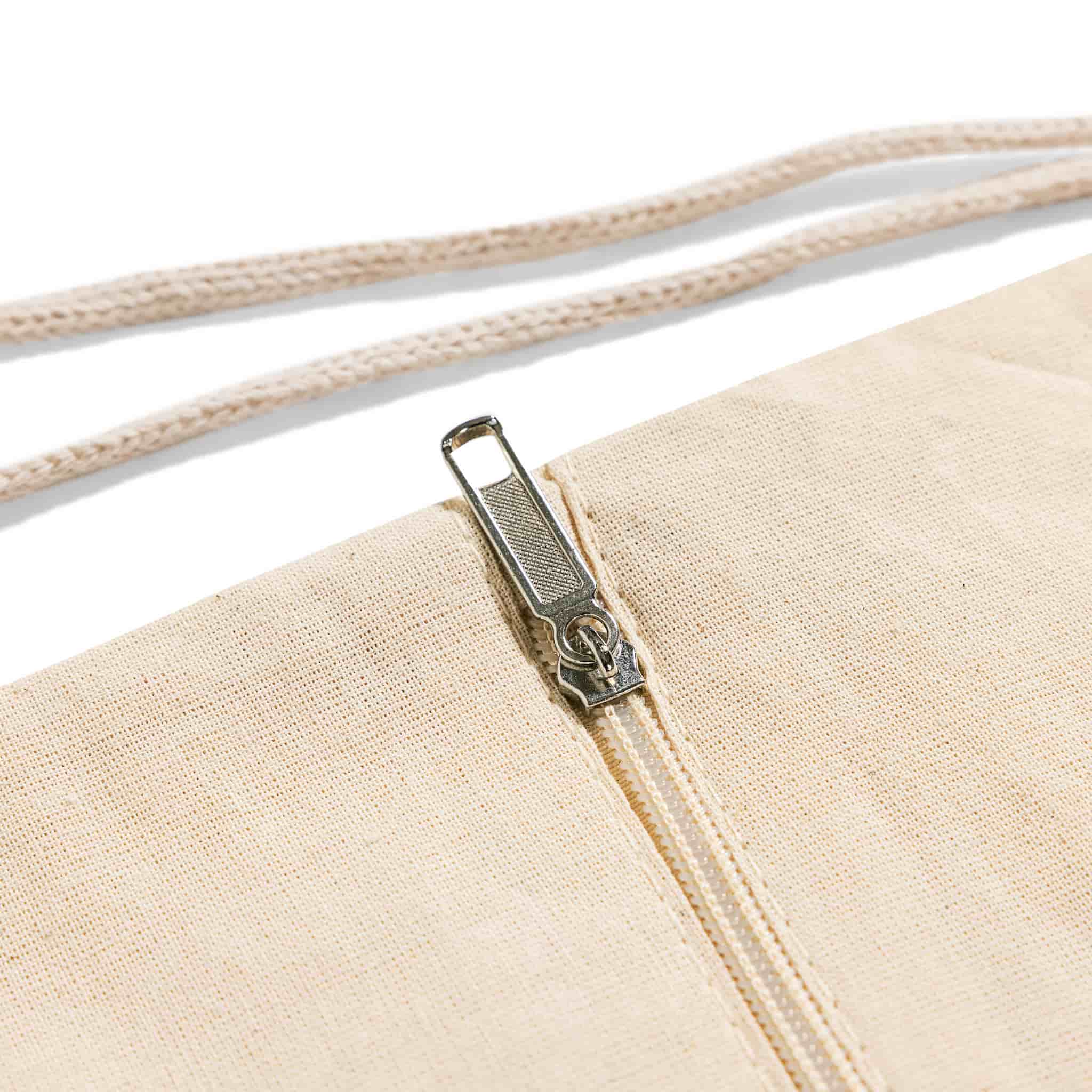 Front-Zip Drawstring Backpack 4