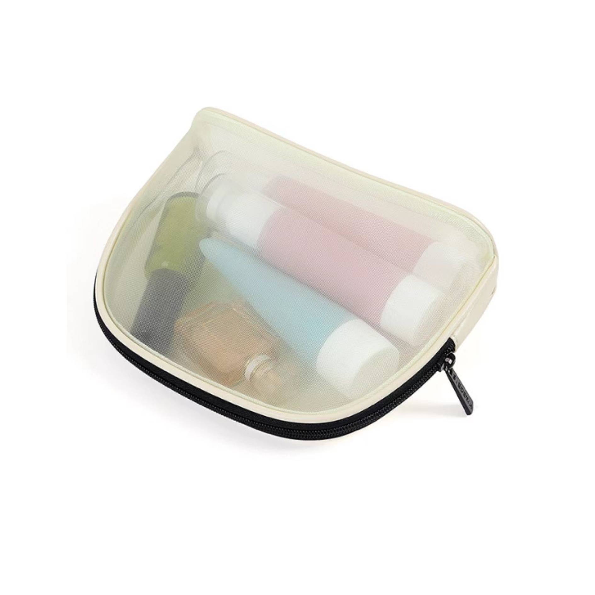 Mesh Zipper Makeup Pouch 2