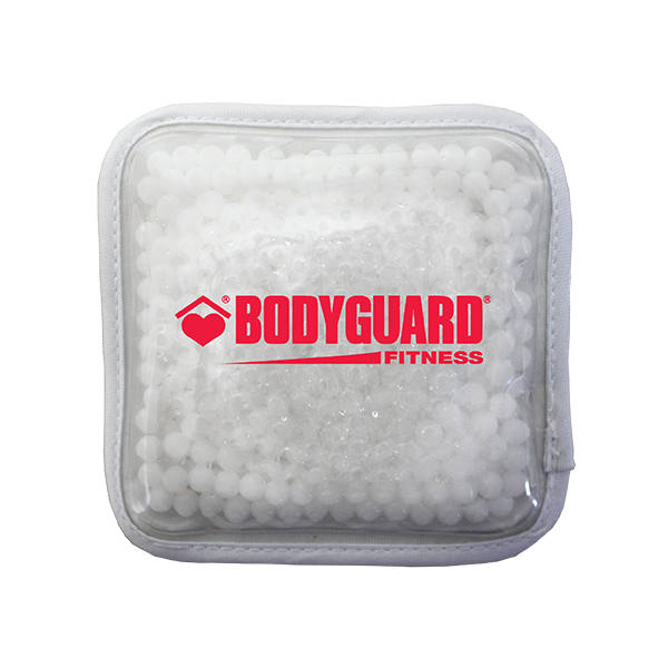 Plush Square Gel Bead Hot/Cold Pack 7