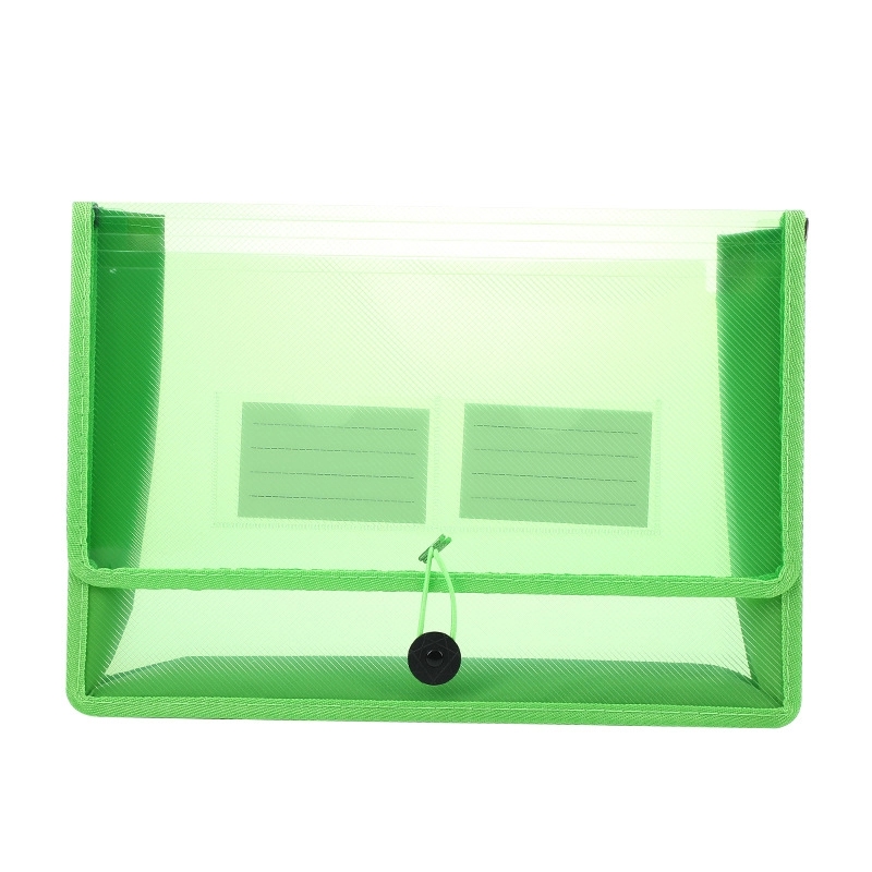 A4 Popper Wallet Plastic Folder Poly Pockets Envelope 11