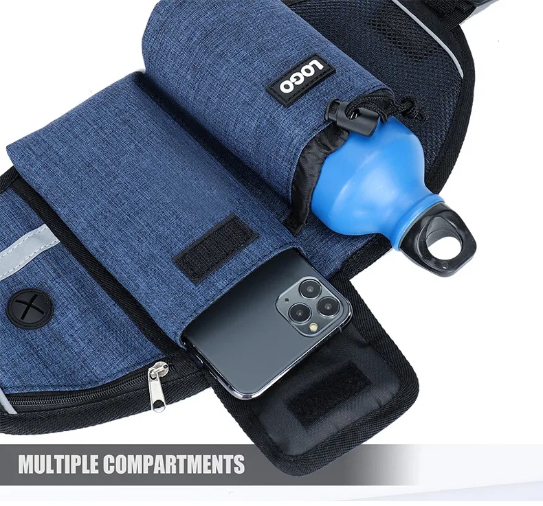 Hands Free Running Dog Leash Waist Bag 4