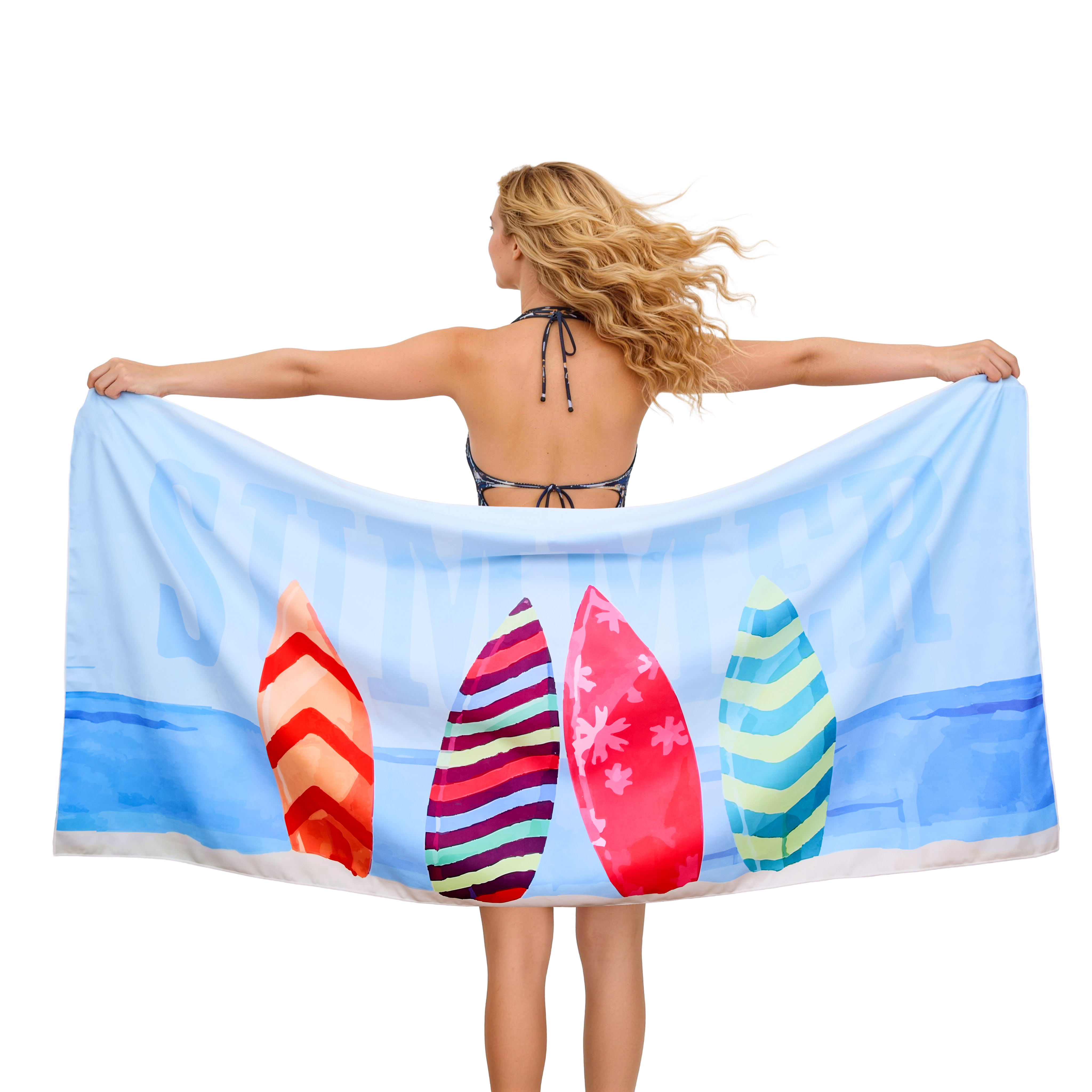 Dye-Sublimation Microfiber Beach Towel 8