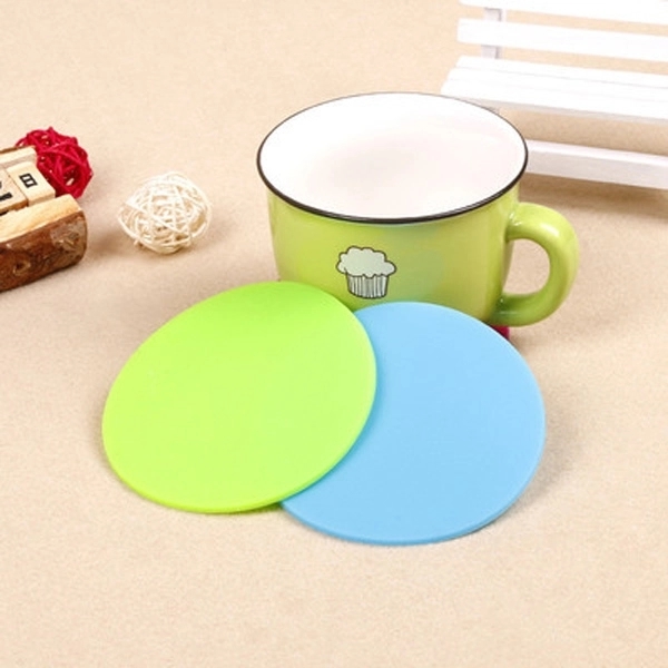 Silicone Coaster Logo Fitness Mat 4