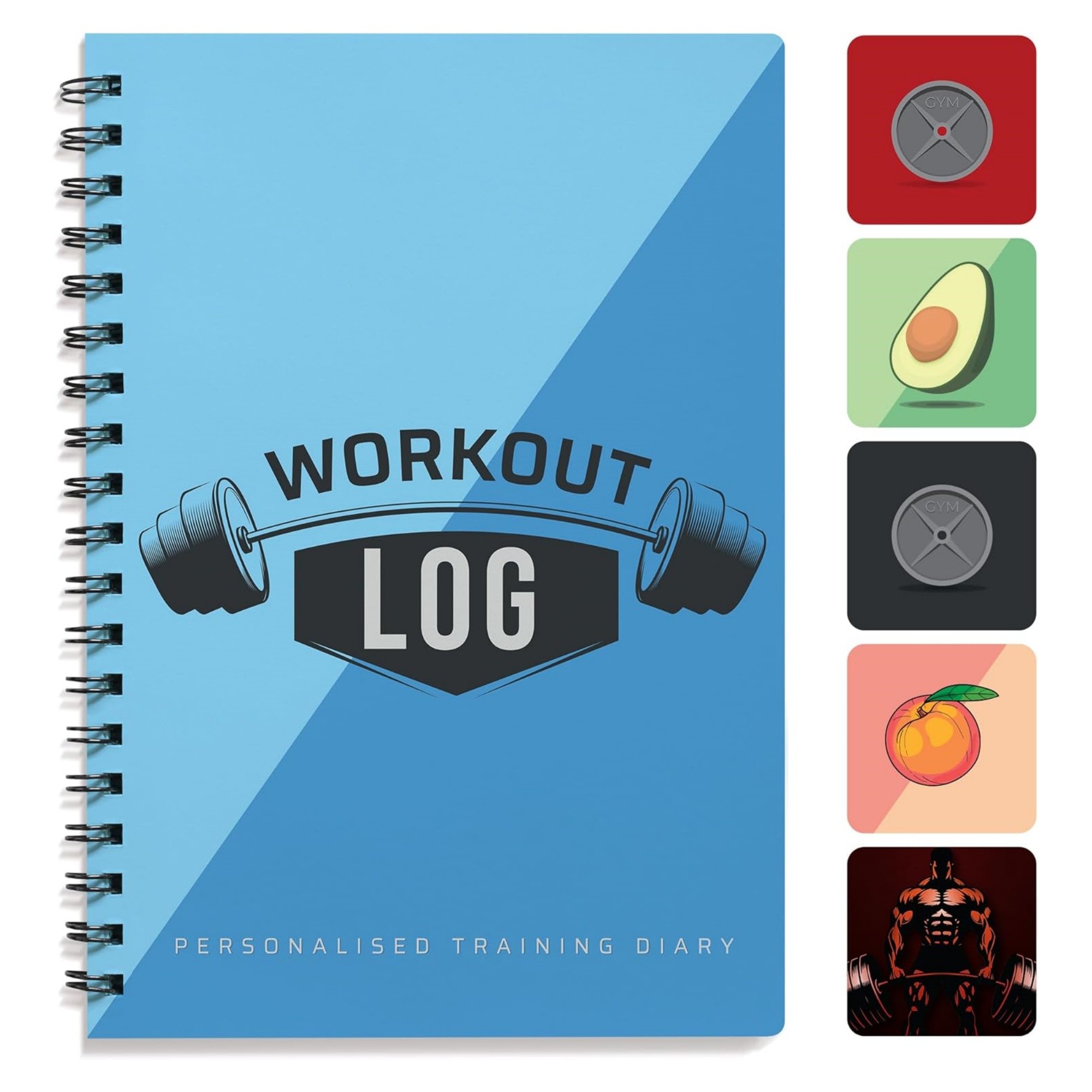 A5 52 Sheets Workout Planner For Daily Fitness Tracking 9