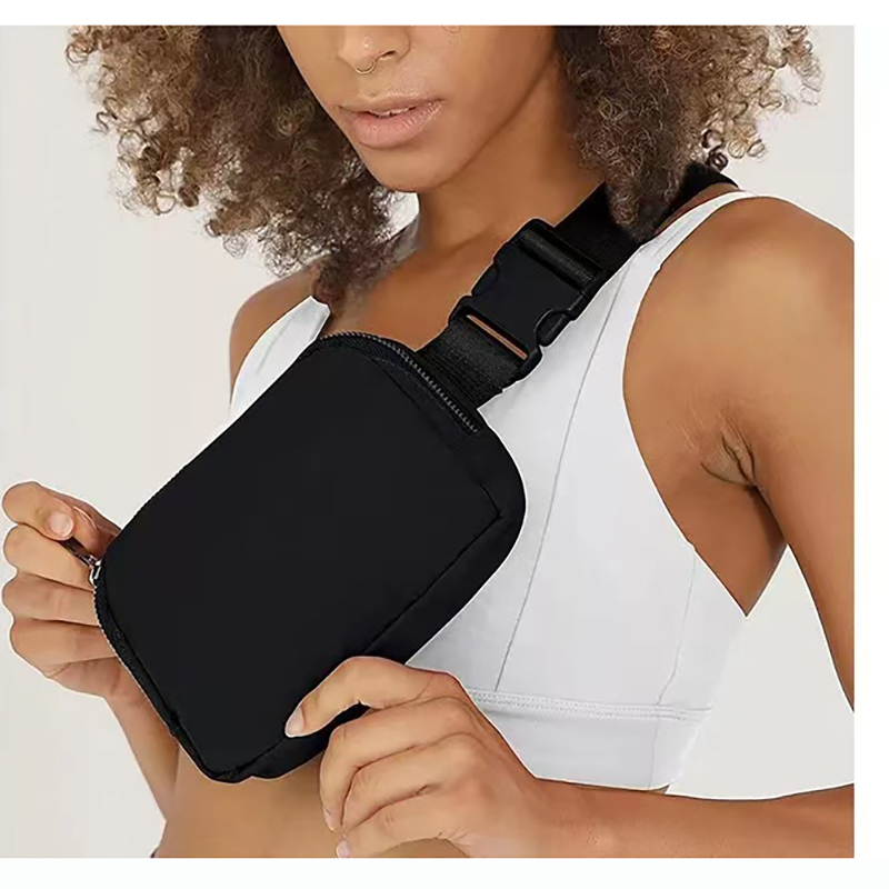Light Waist Bag Waterproof Shoulder Bag Crossbody Fanny Pack 9