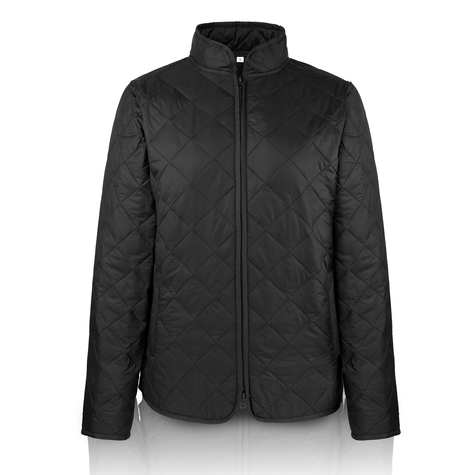 Women's Quilted Full Zip Jacket 6