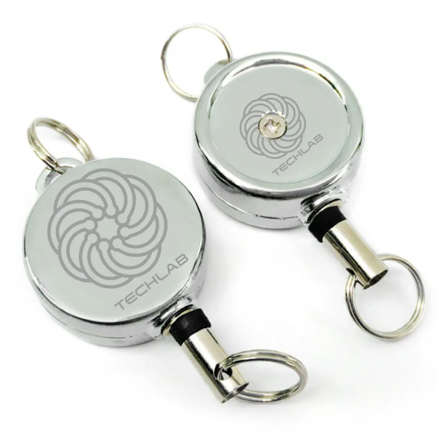Silver Reel Keychain 3