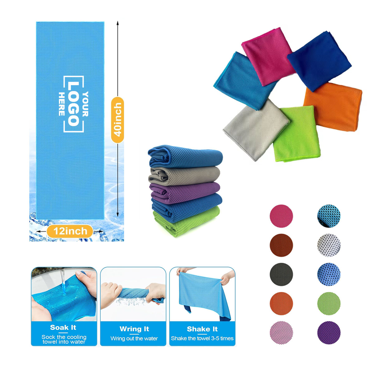 Sport Ice Cooling Towels 5