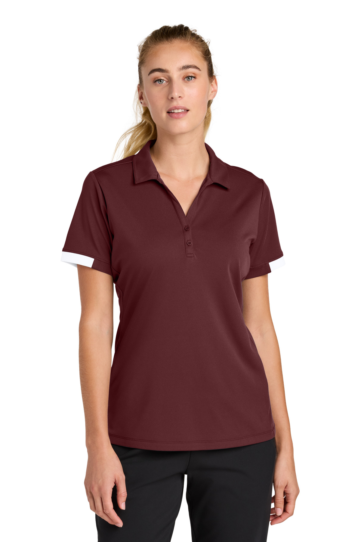 Sport-Tek Women's Club Colorblock Polo LST444 19