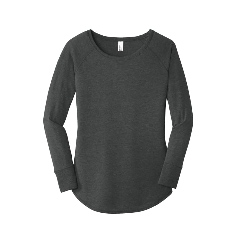 District Women's Perfect Tri Long Sleeve Tunic Tee. 9