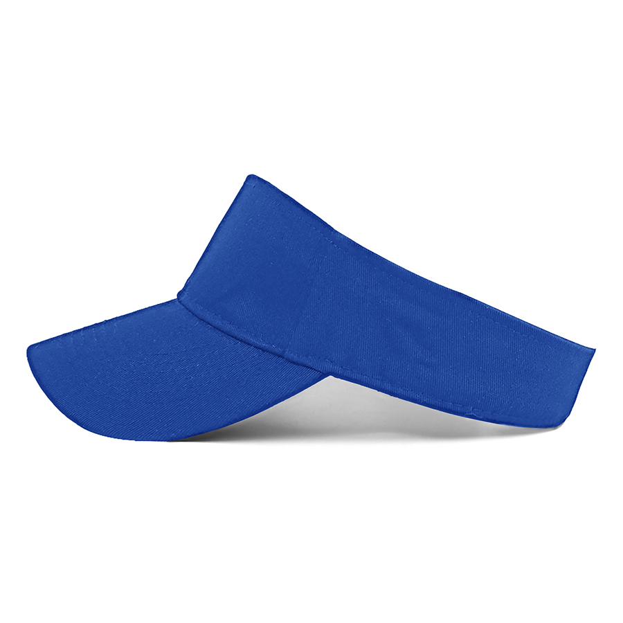 Stock Solid Color Cotton Visor - Sports Style 3