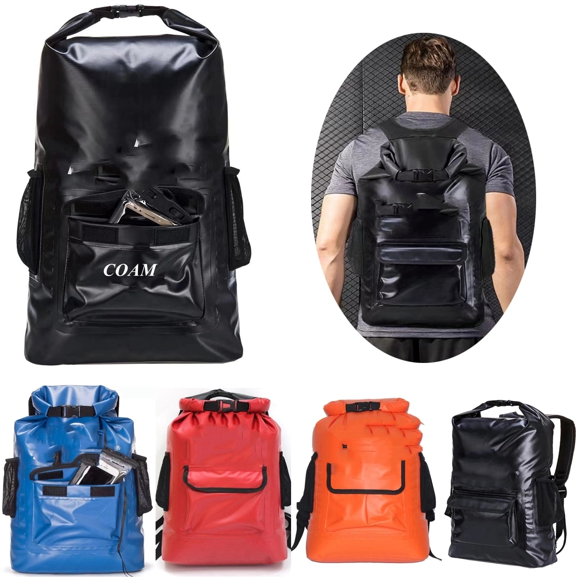 22L Floating Waterproof Dry Backpack 3