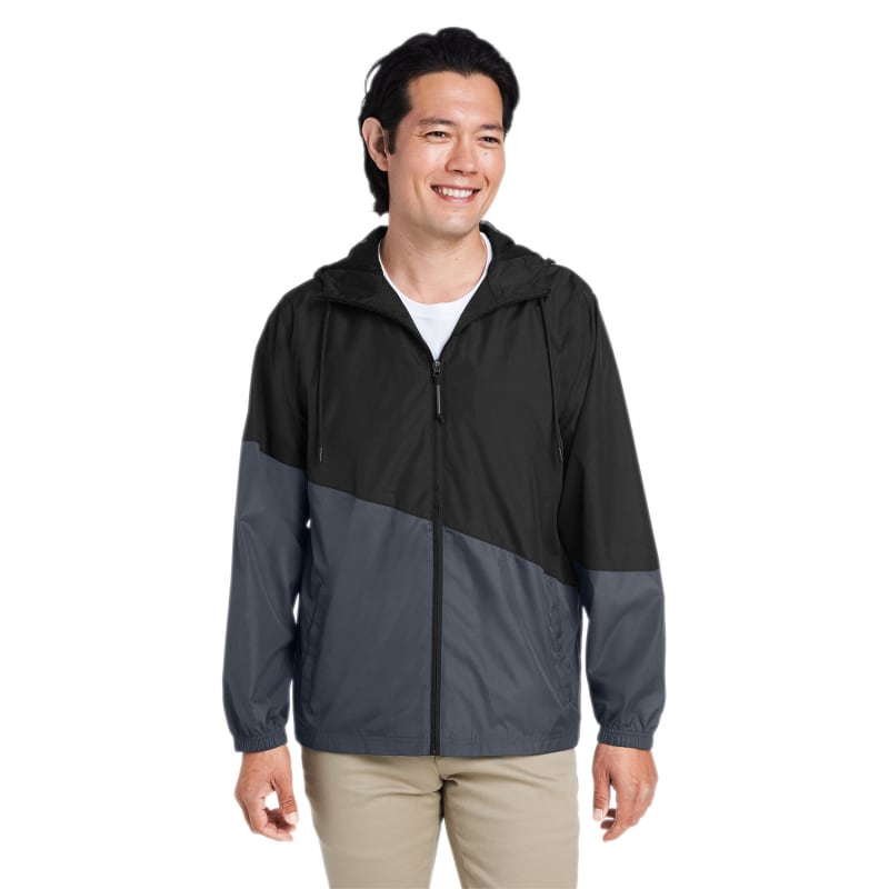 CORE365 Unisex Techno Lite Colorblock Windbreaker 5
