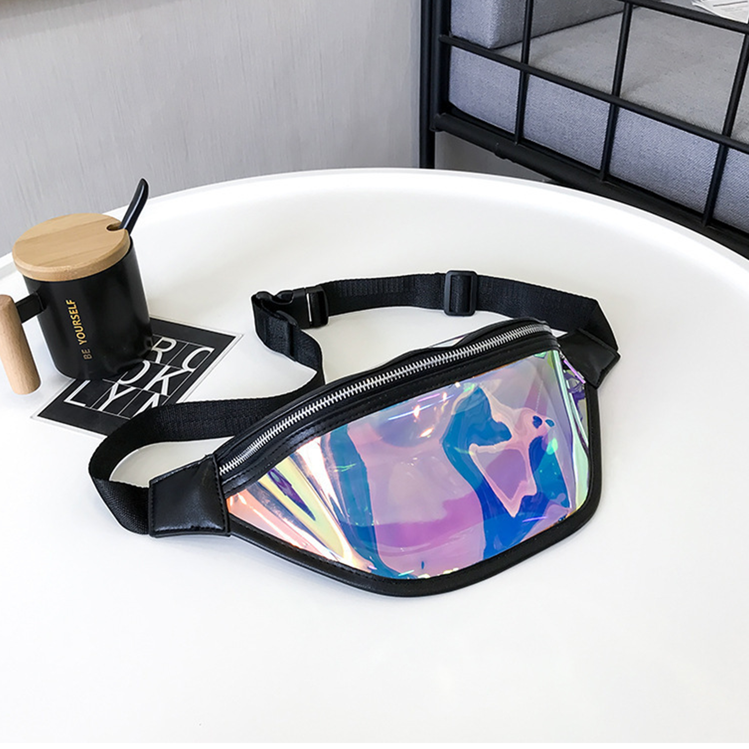 Clear Laser Waist Bag 2