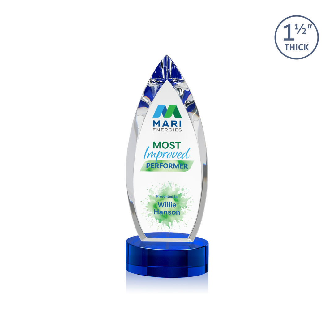 Fortier VividPrint™ Award on Base - Blue 8