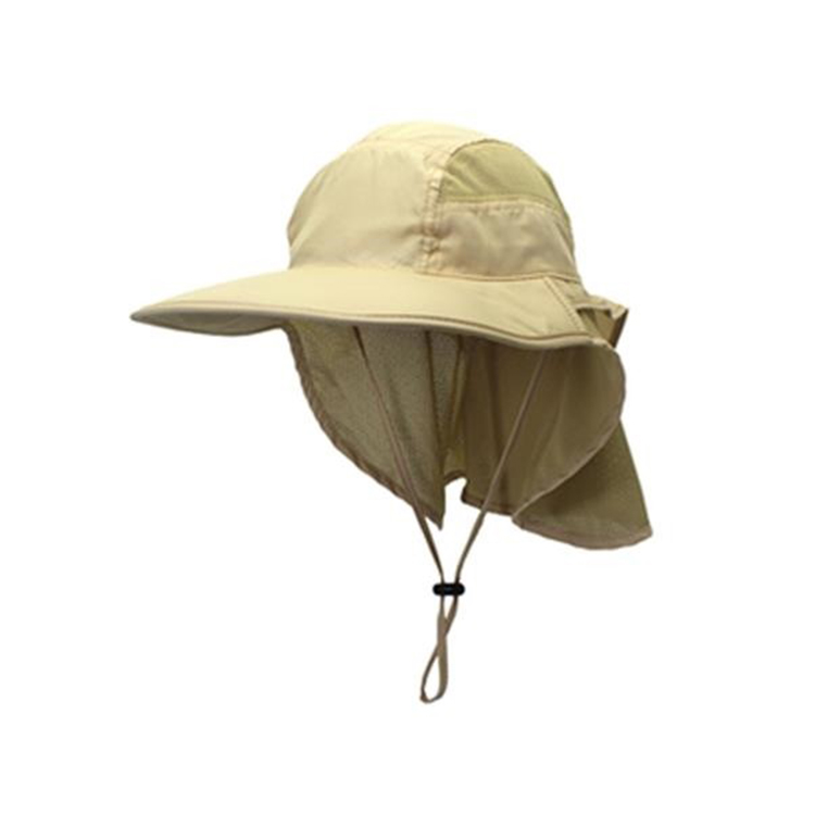 Outdoor Mesh Sun/fishing Hat With Neck Cape 8