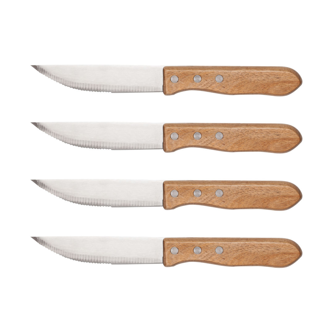 Rustler Steak Knife Set - 4pc 5