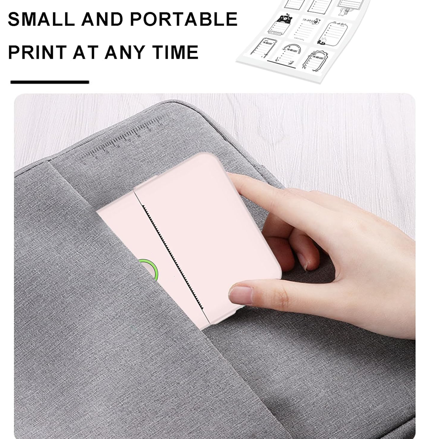 Wireless Bluetooth Sticker Thermal Fast Printer 5