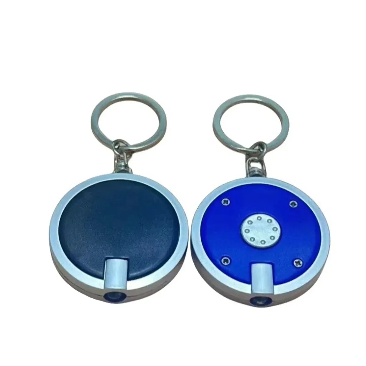 Round Flashlight Keychain 3