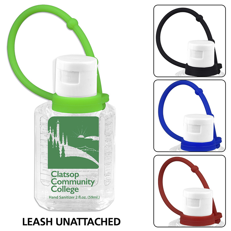 "Breeze SC" 0.5 oz Compact Hand Sanitizer Antibacterial Gel in Flip-Top Squeeze Bottle 1