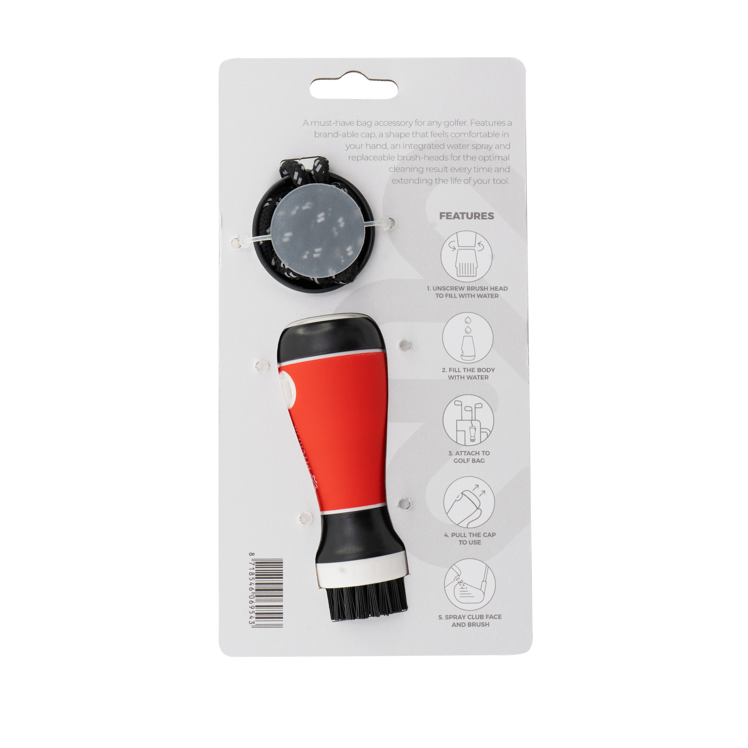 Pitchfix Golf AquaBrush 8