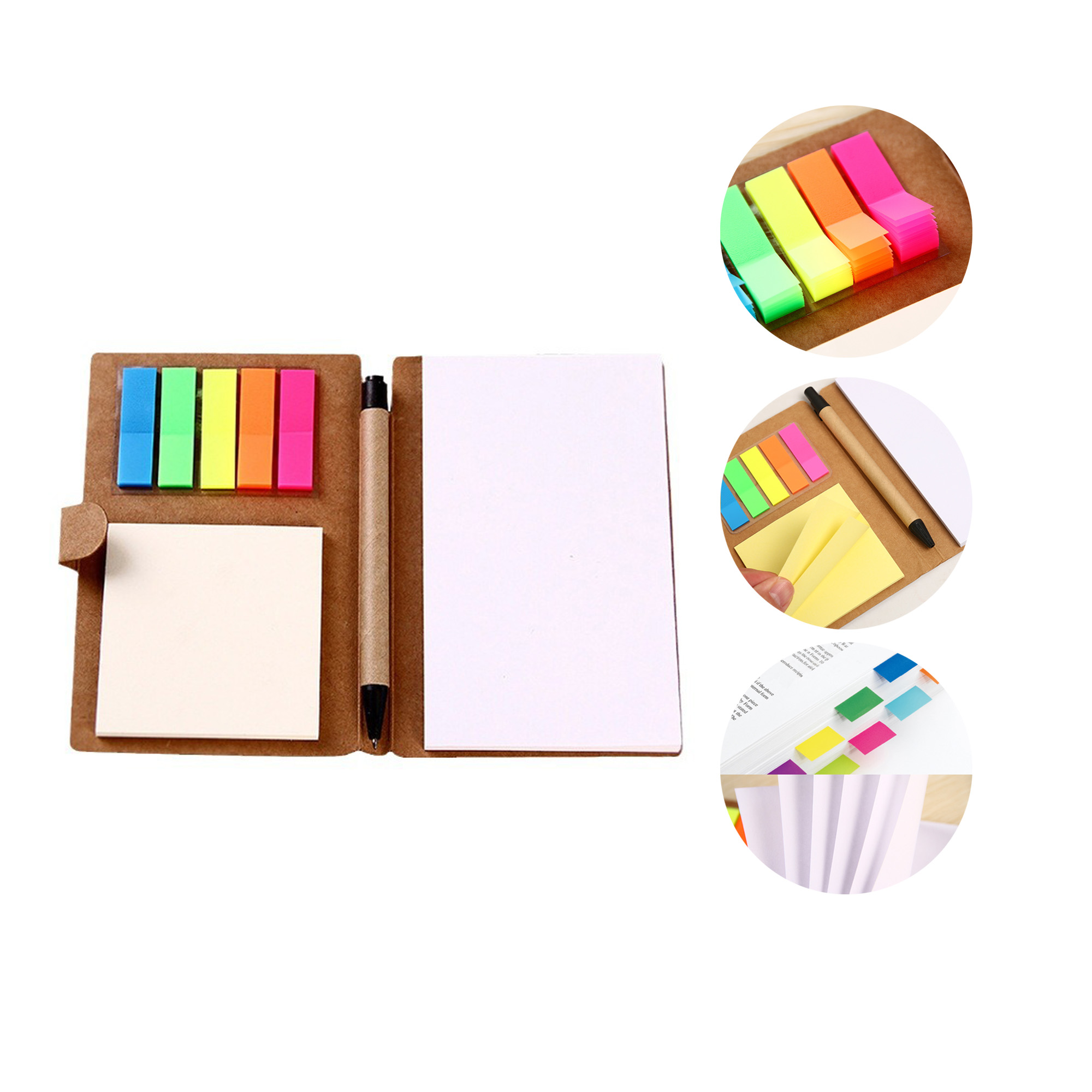 Sticky Note Book With Ballpoint Pen MOQ 20 1