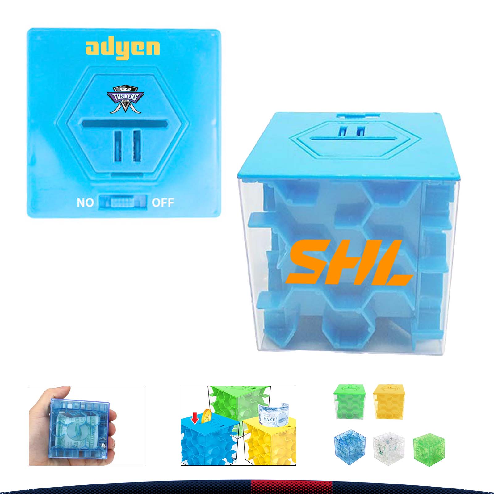 Fliya Maze Money Box 3