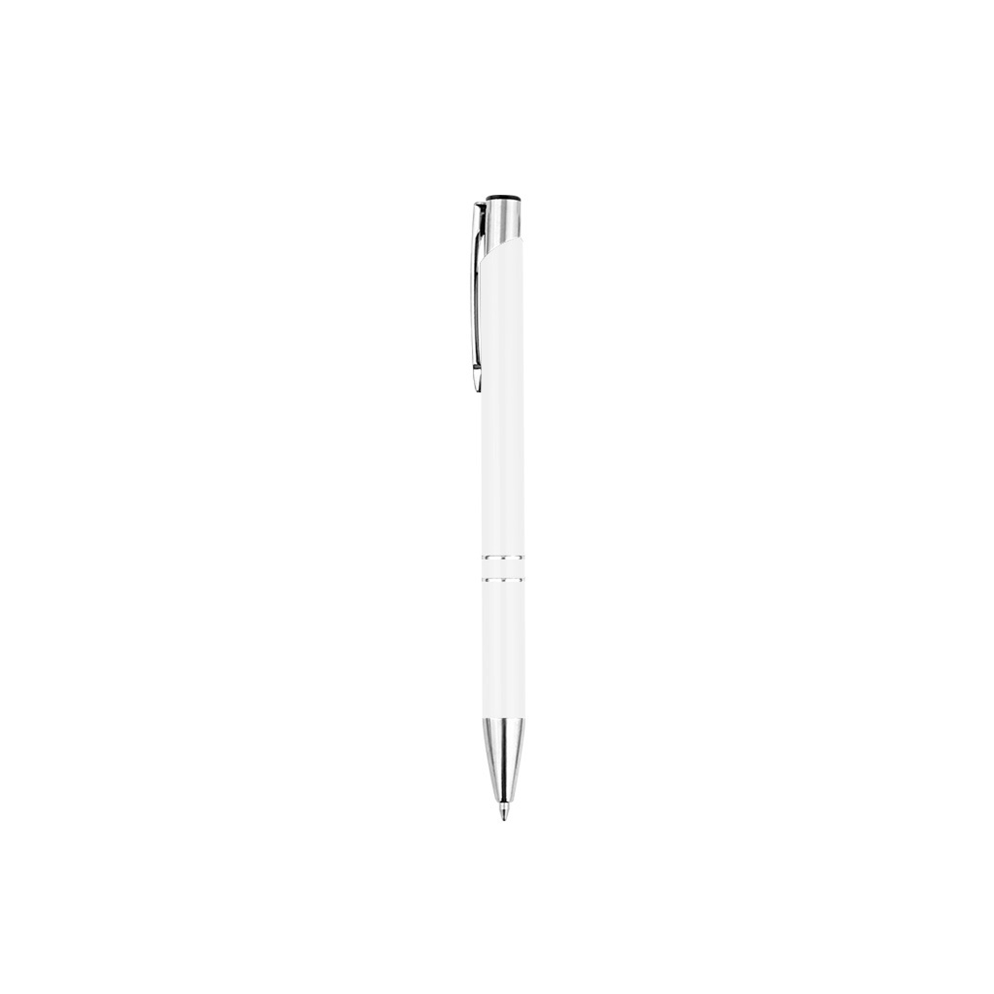 Aluminum Click Action Ballpoint Pen With Chrome Clip 11