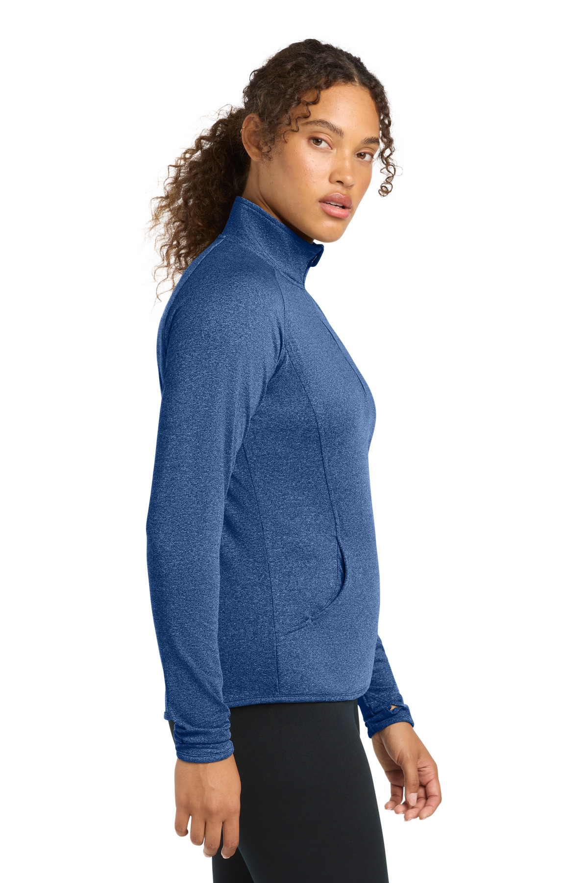 Sport-Tek® Ladies' Sport-Wick® Stretch Full-Zip Jacket 55