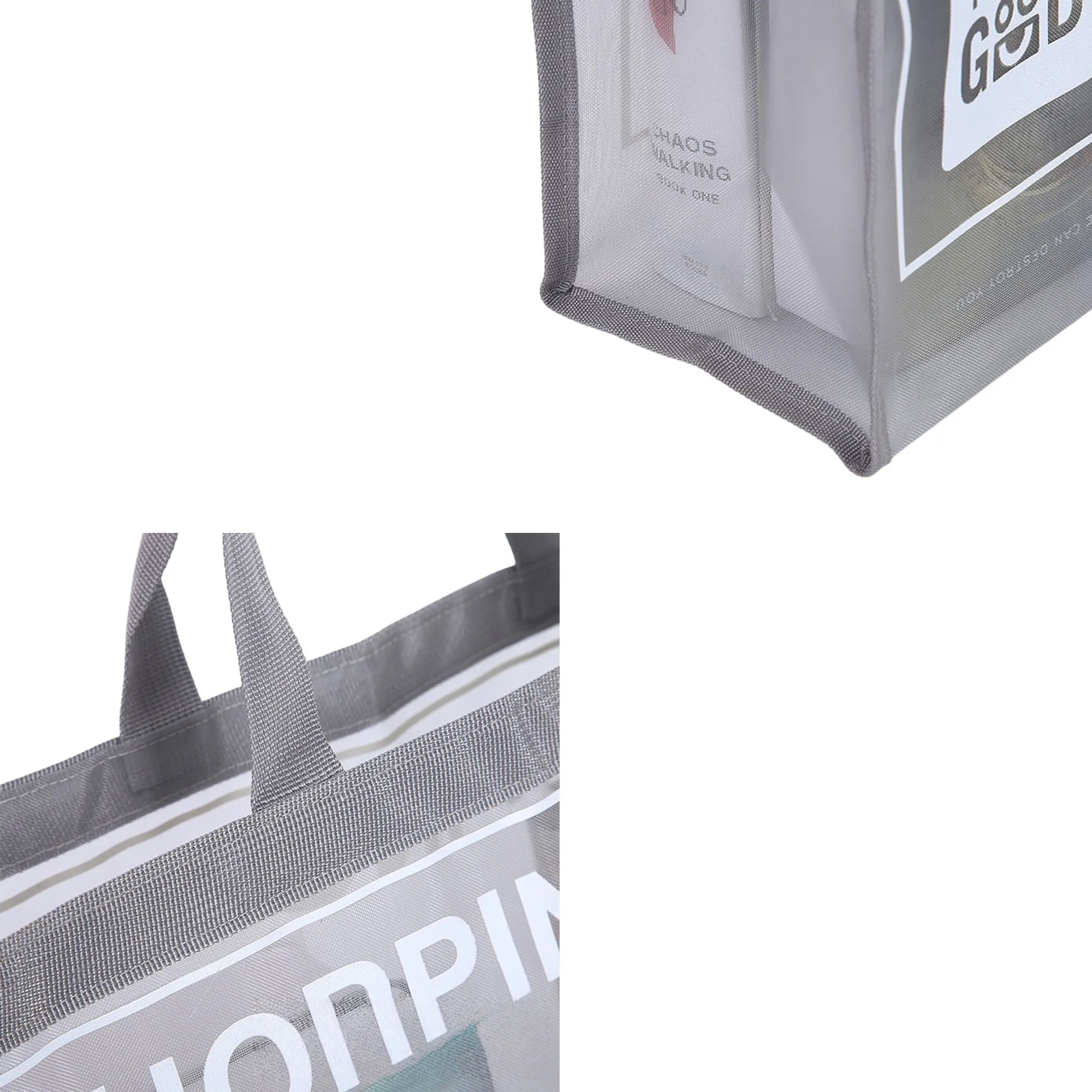 Large Mesh Nylon Tote Bag Lightweight 3