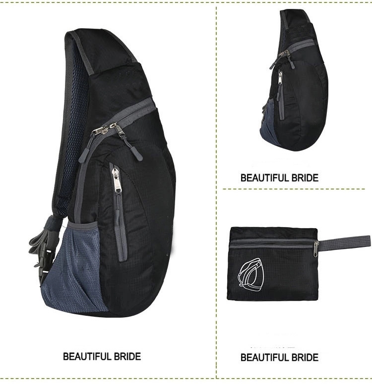 Foldable Sling Bags Shoulder Chest Backpack 15