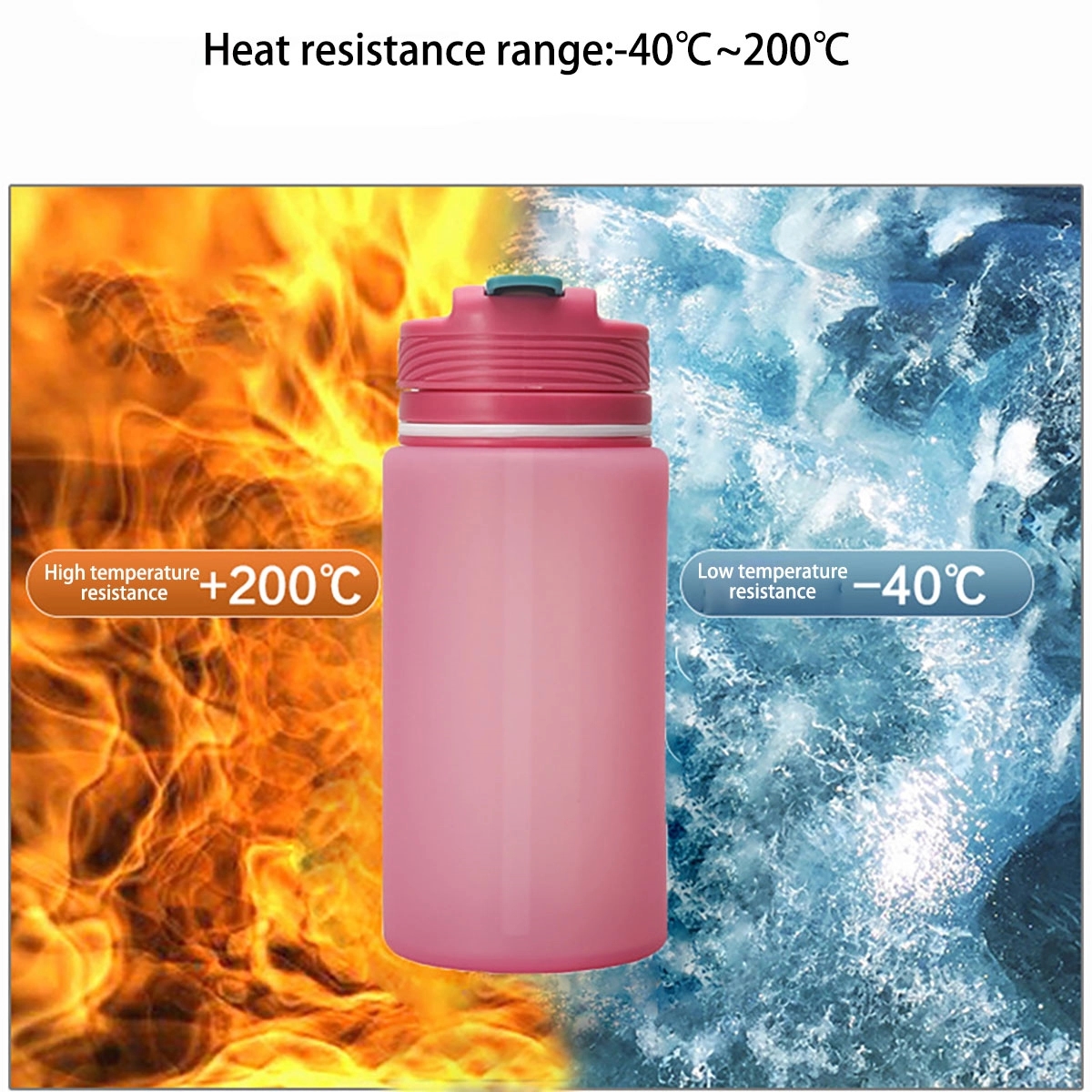 Outdoor Portable Collapsible Water Bottle 1
